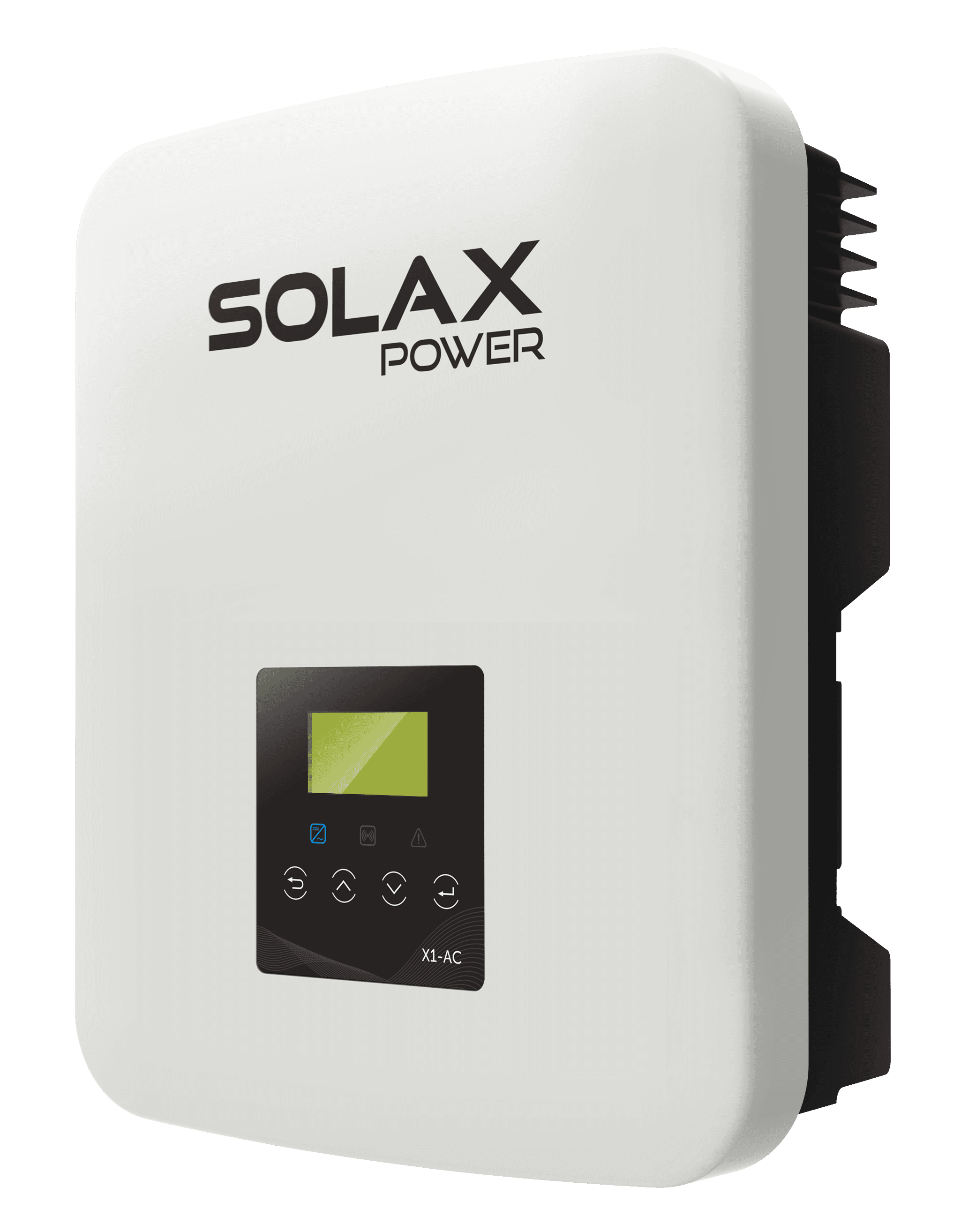Vit Solax Power-omriktare för energilagring